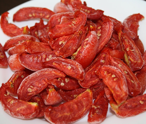 OVEN ROASTED (SEMI DRIED) TOMATOES IQF FROZEN