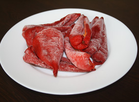 Oven Roasted (Semi Dried) IQF Frozen Marinated Peppers