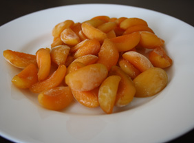 Oven Roasted (Semi Dried) Apricots IQF Frozen